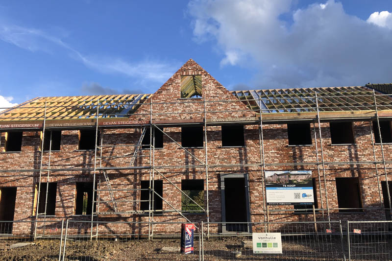 dakconstructie te Kruisem