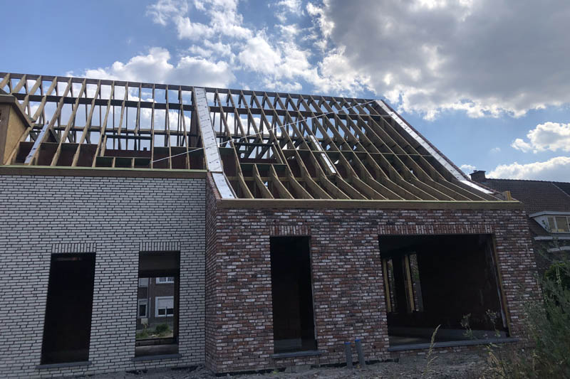 Dakconstructies voor nieuwbouw in Ouwegem