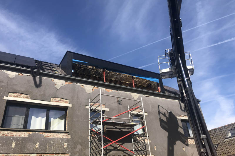 Dakkapel en zolderinrichting in Brakel