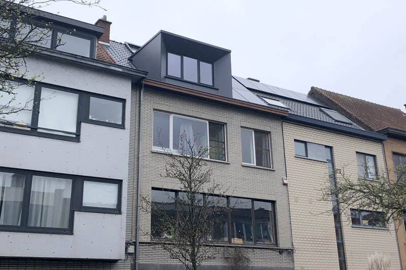 Dakkapel en zolderrenovatie in Gent