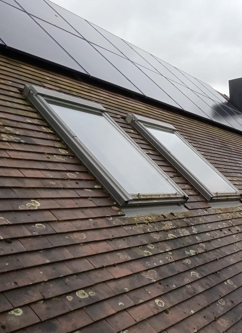 Dakkapel in Mater met Trespa gevelbekleding