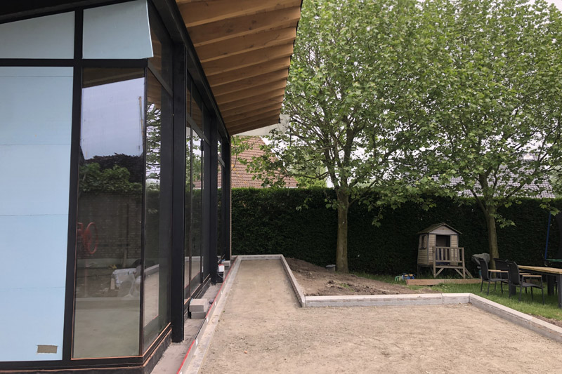 Totaalverbouwing in Huise