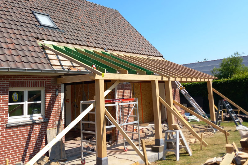 Uitbreiding woning in Zulzeke