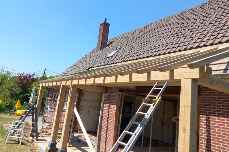 Uitbreiding woning in Zulzeke