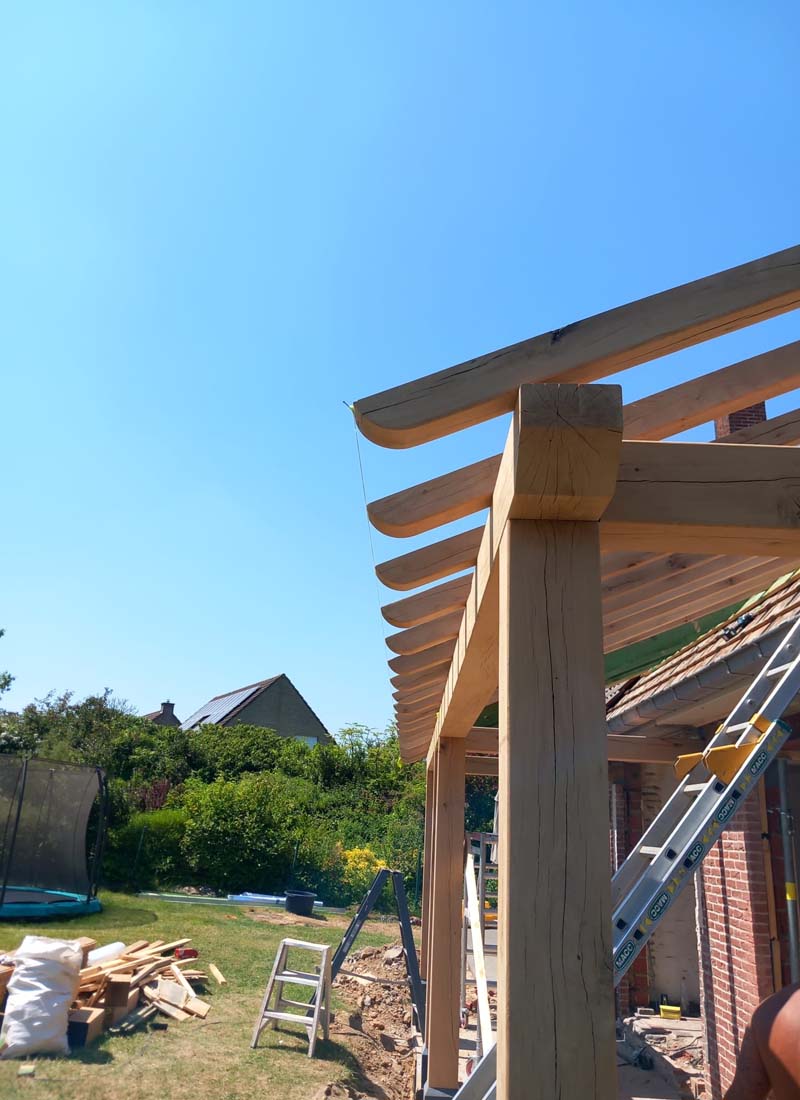 Uitbreiding woning in Zulzeke